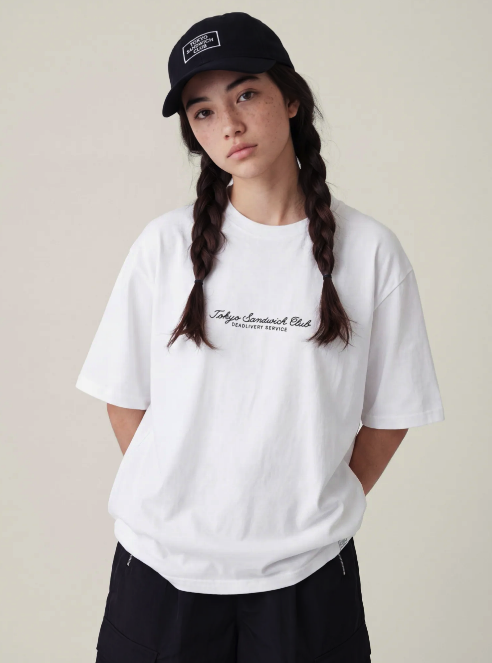 TOKYO SANDWICH CLUB Logo Type Cap 刺繡棒球帽