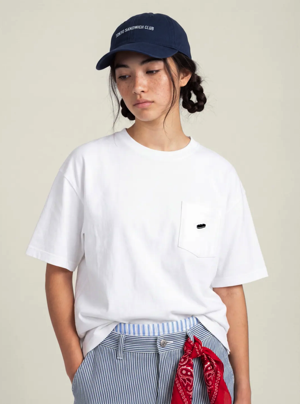 TOKYO SANDWICH CLUB Logo Type Cap 刺繡棒球帽