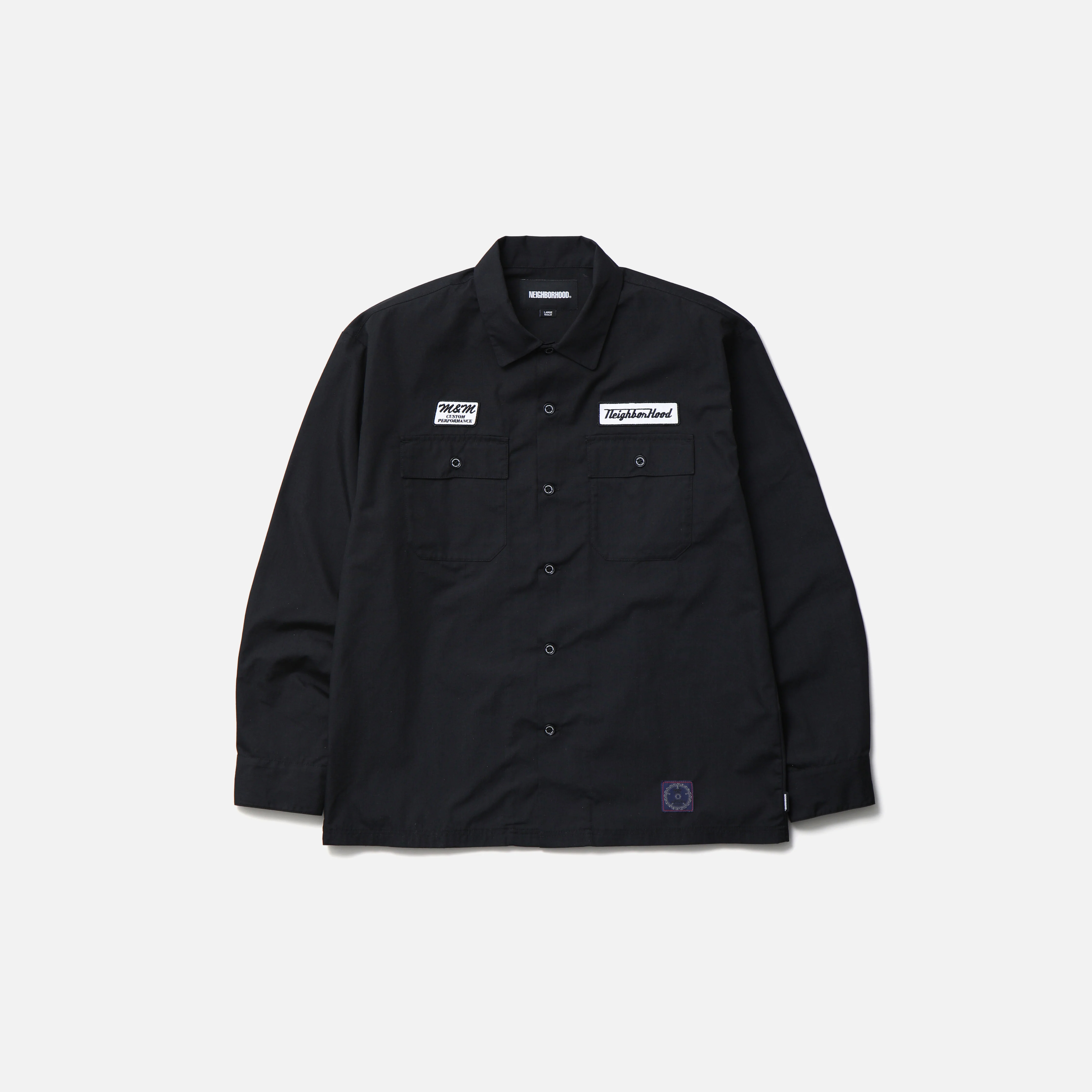 -(B3b02)-NEIGHBORHOOD X M&M CUSTOM PERFORMANCE . CLASSIC WORK SHIRT LS FW26 聯名款長襯衫-262TSMMN-SHM01