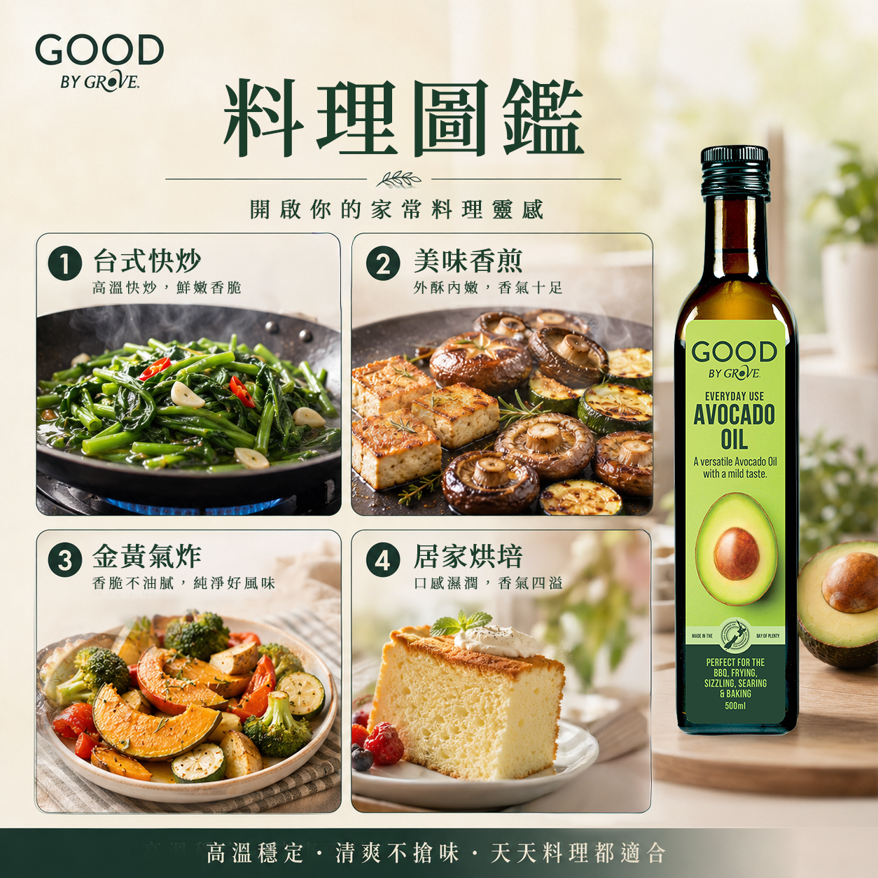 料理圖鑑 快炒 香煎 氣炸 烘焙