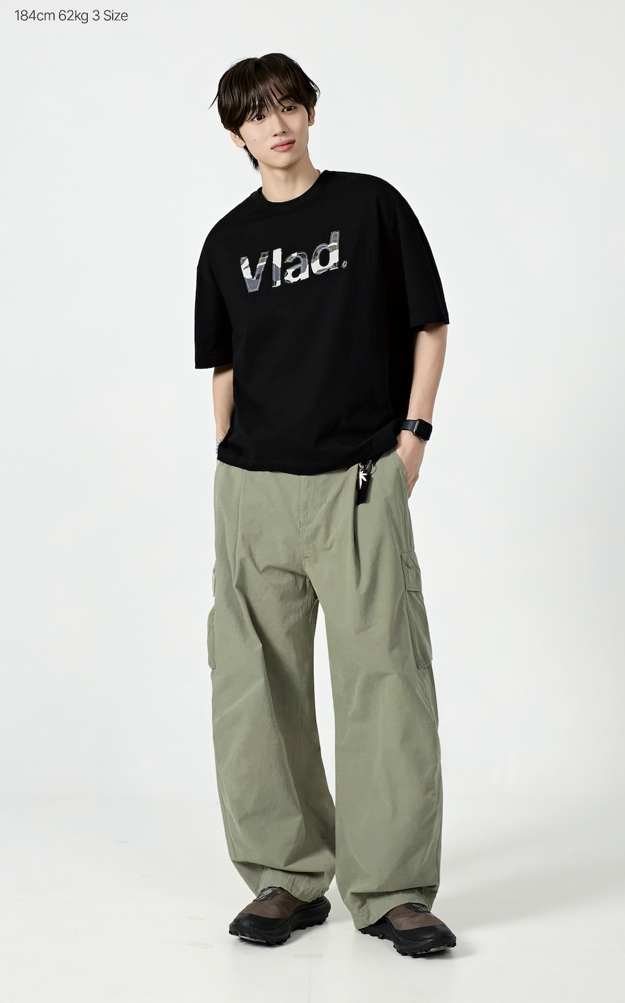 VLAD 褲腳抽繩工裝褲 3色