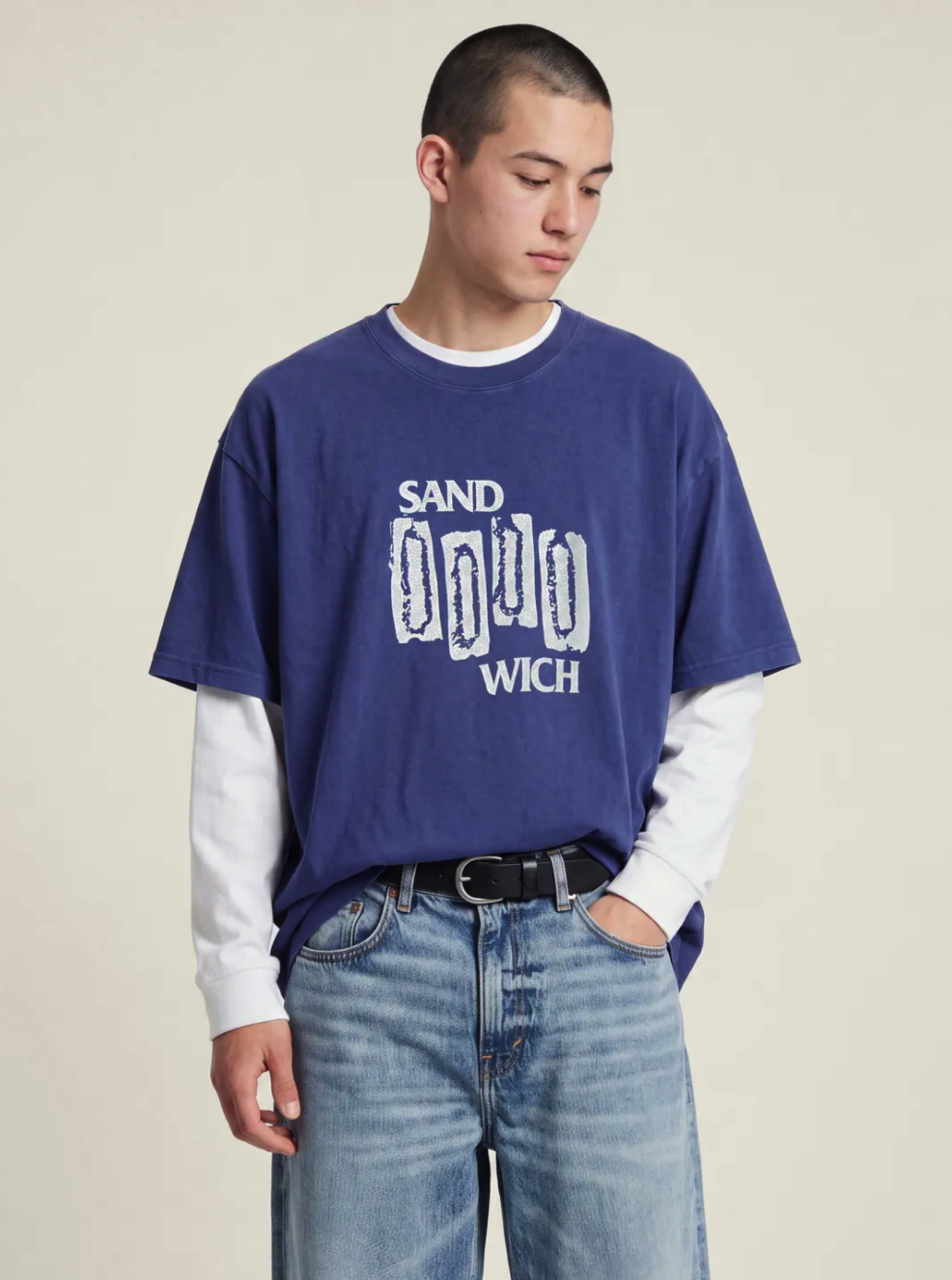 TOKYO SANDWICH CLUB x (invisible:man) Sand Wich Tee 圖像短T
