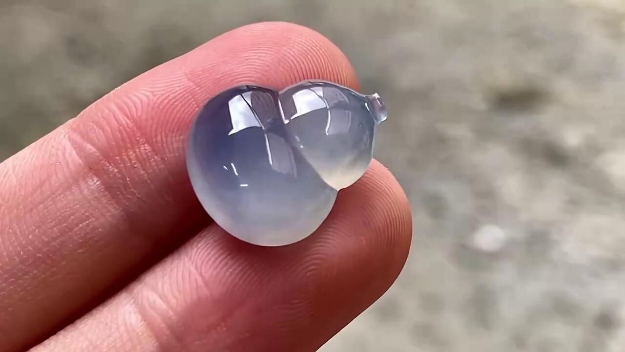 翡翠星空紫葫蘆,天然翡翠A玉, 緬甸玉, Jade, Jadeite