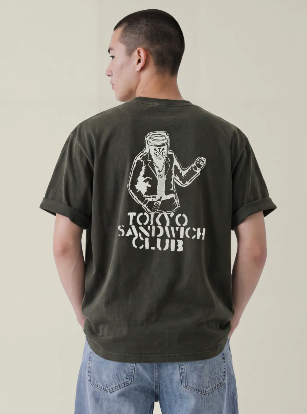 TOKYO SANDWICH CLUB x (invisible:man) Bottlewich Tee  圖像短T