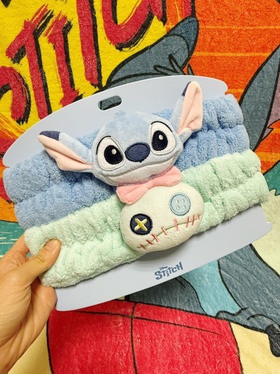 韓國Butter shop x Disney 立體角色洗臉髮帶 2入組