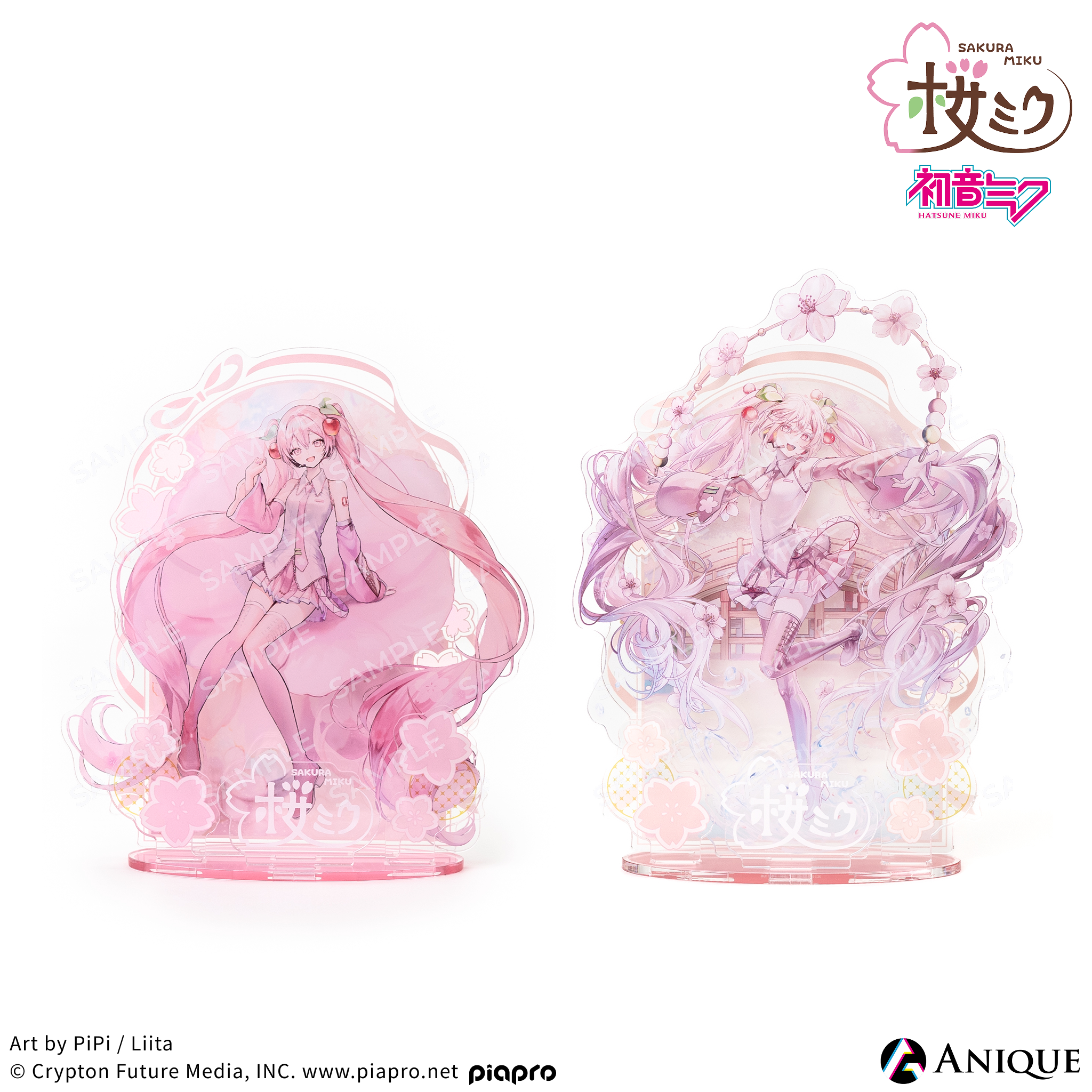 《櫻花未來》立體壓克力立牌