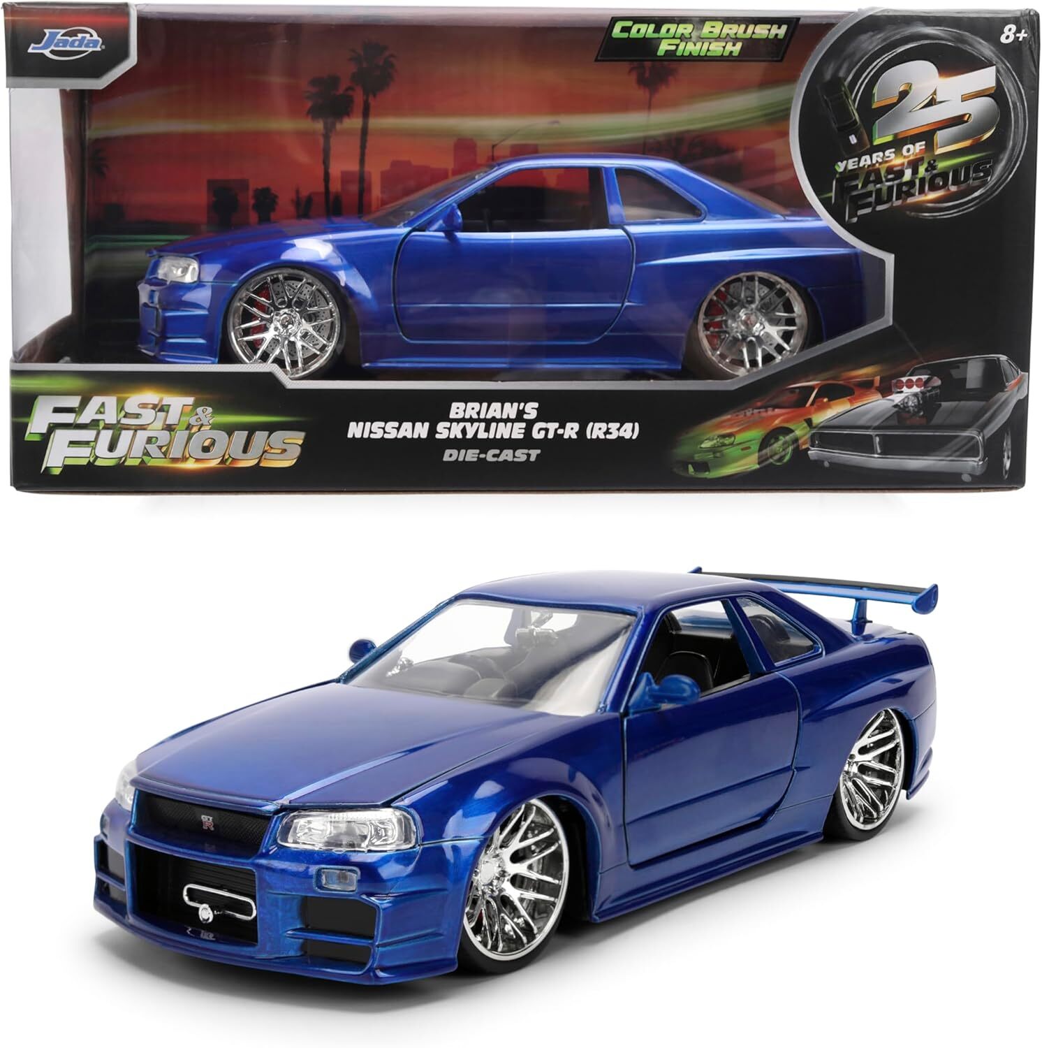 玩命關頭1:24合金車25周年紀念款 JD37704