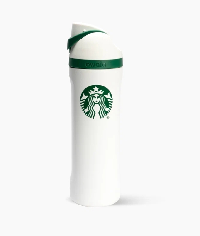 【預購】國外限定 Starbucks 星巴克 x Owala 聯名系列 FreeSip 24oz 不鏽鋼 保溫水壺 雙飲杯