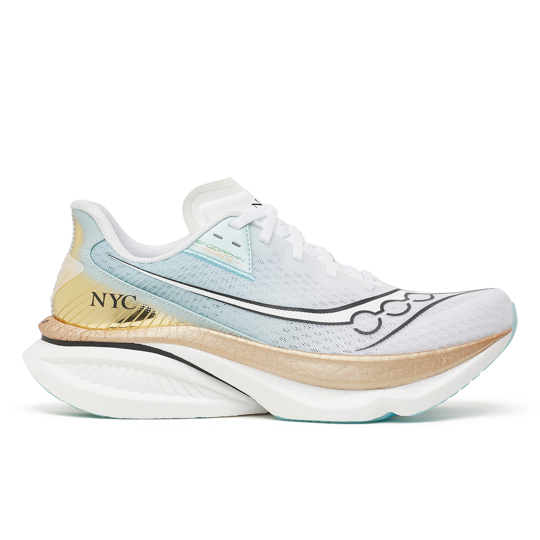 SAUCONY 美國 ENDORPHIN AZURA 輕量競速跑鞋 男款 (紐約馬白色) 31SA101329