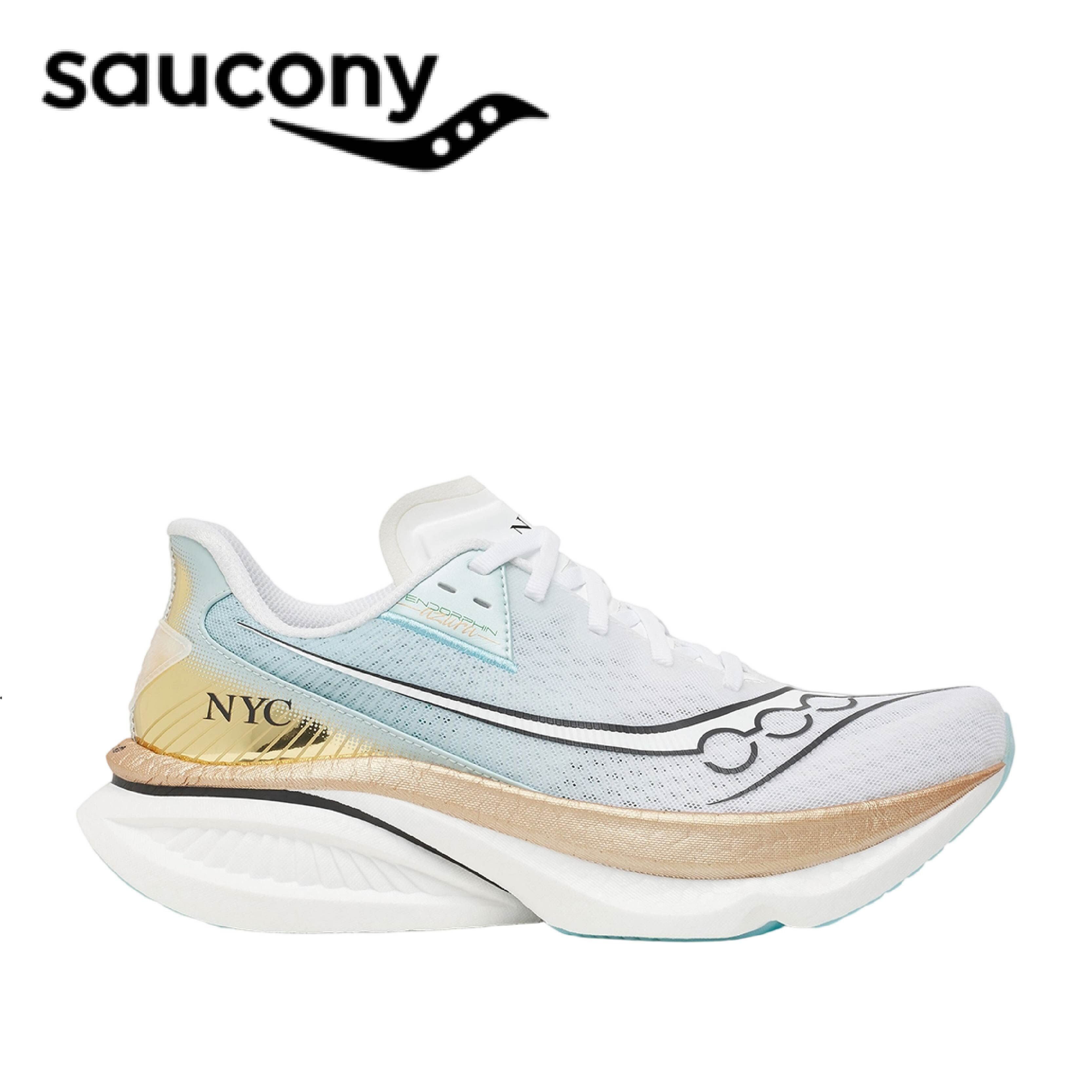 SAUCONY 美國 ENDORPHIN AZURA 輕量競速跑鞋 男款 (紐約馬白色) 31SA101329