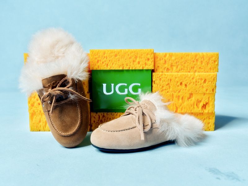 【2色入】UGG Ozlana 2026AW Shearling Lace Slipper