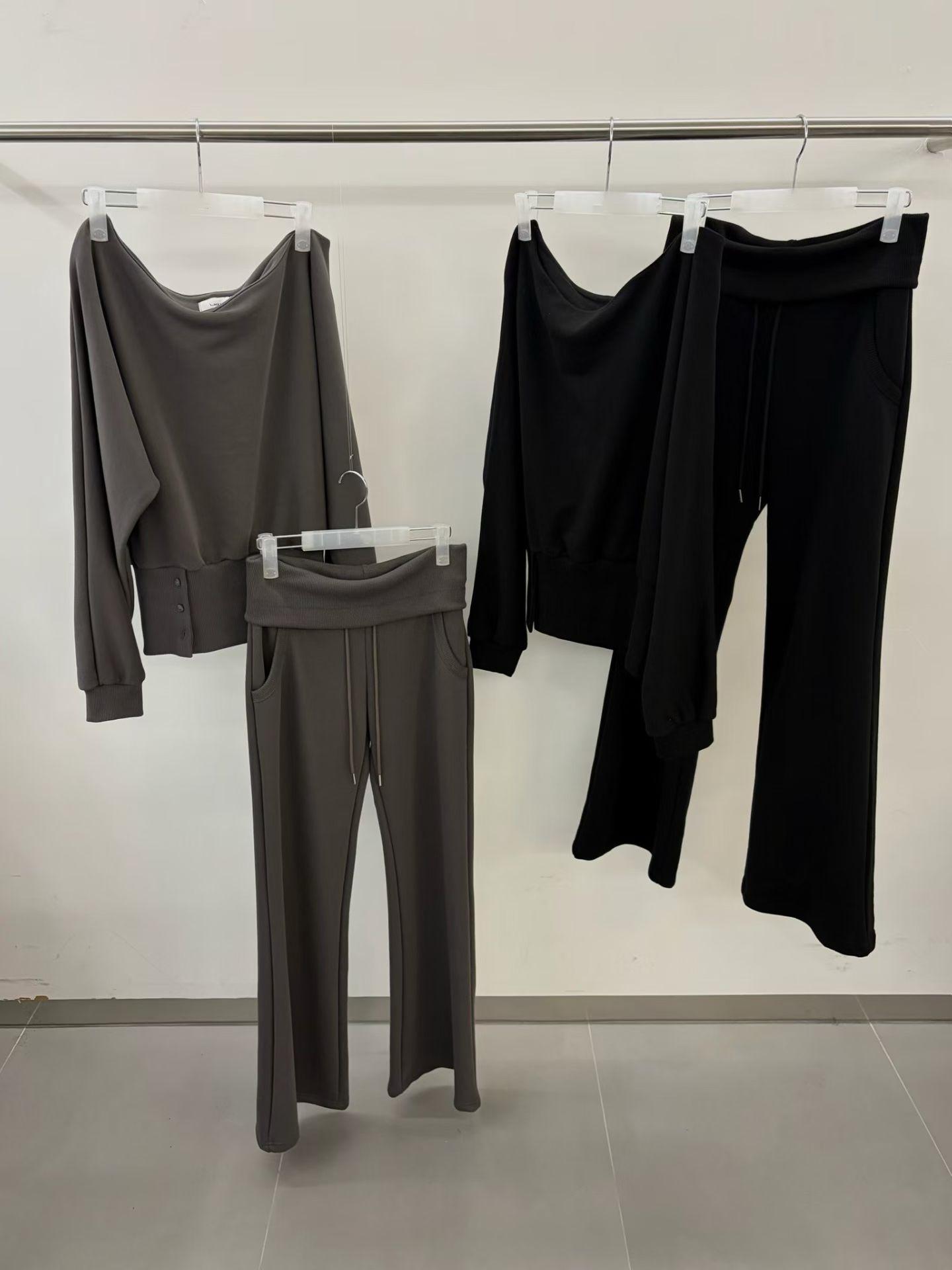 A11-舒服的陪你度過換季套裝(炭灰/黑)