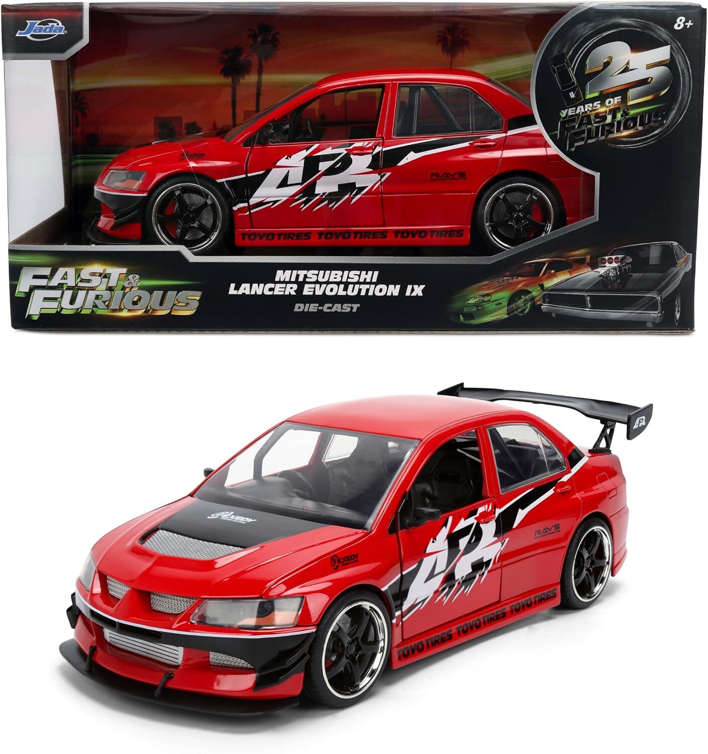 玩命關頭1:24合金車25周年紀念款 JD36208