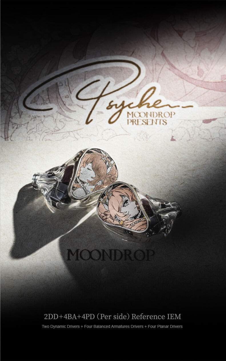 MOONDROP PSYCHE 2DD + 4BA + 4Planar In-ear Monitor