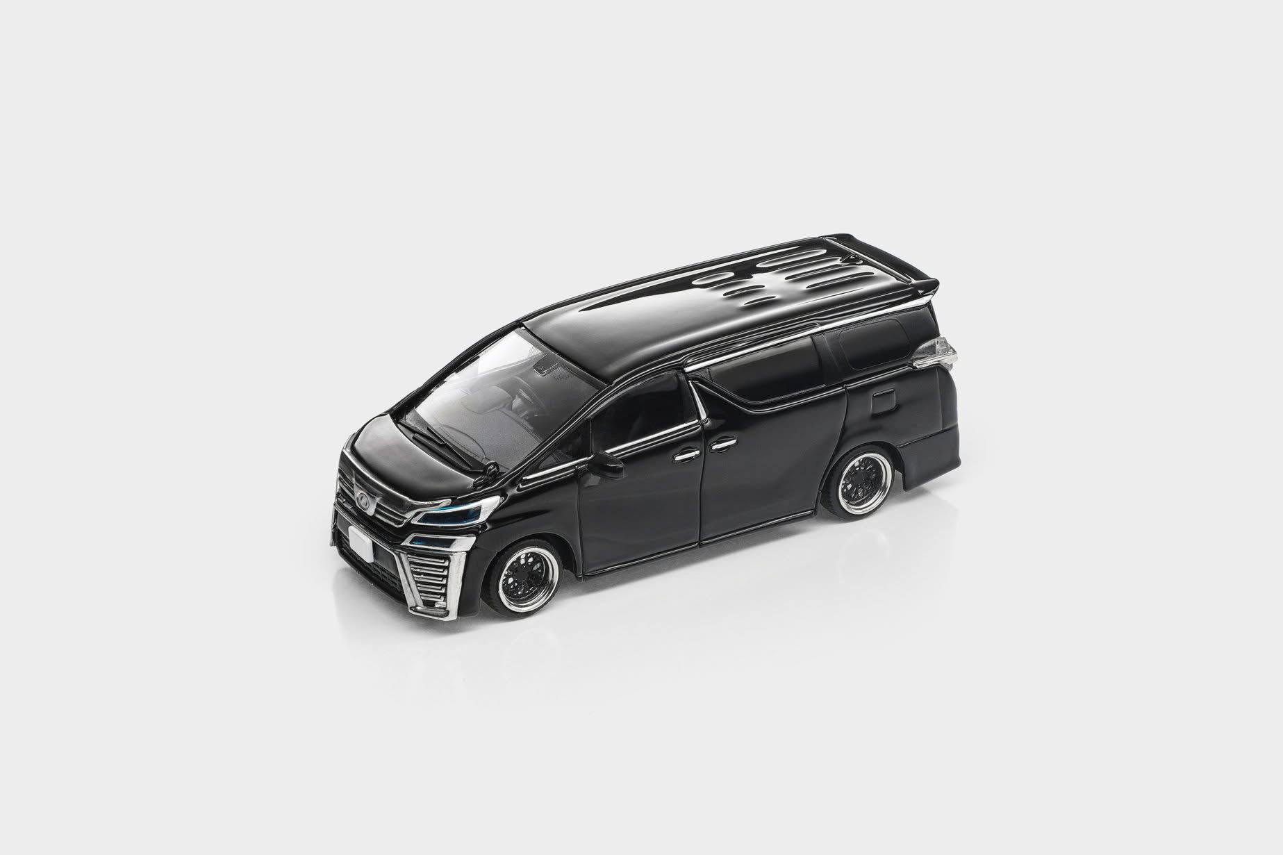 預訂:1/64 Model Model Toyota Vellfire H30W customized Version Black (MM64-Vellfire-001)
