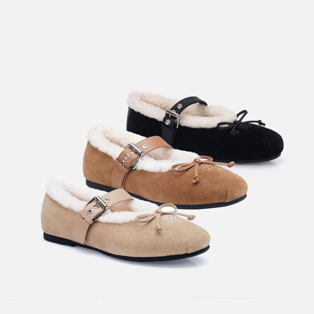 【3色入】UGG Ozlana 2026AW Buckle Strape Mary Jane
