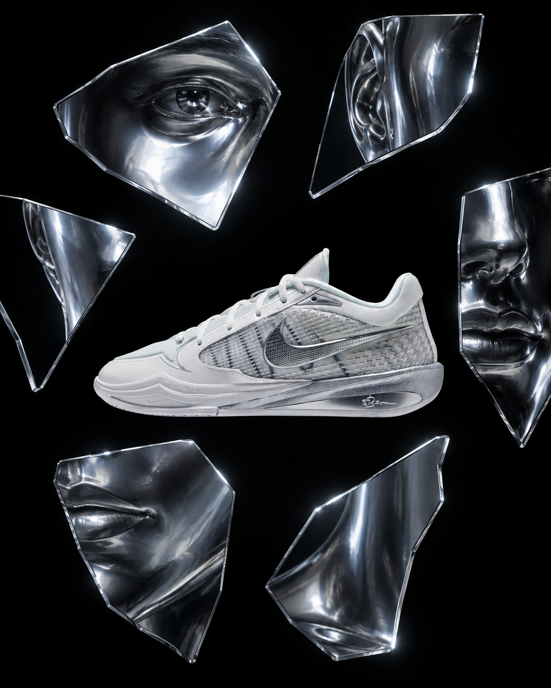 Nike Sabrina 4 EP W 液態 科技 金屬銀 銀色 衝浪手 特殊色 個性 II0403101