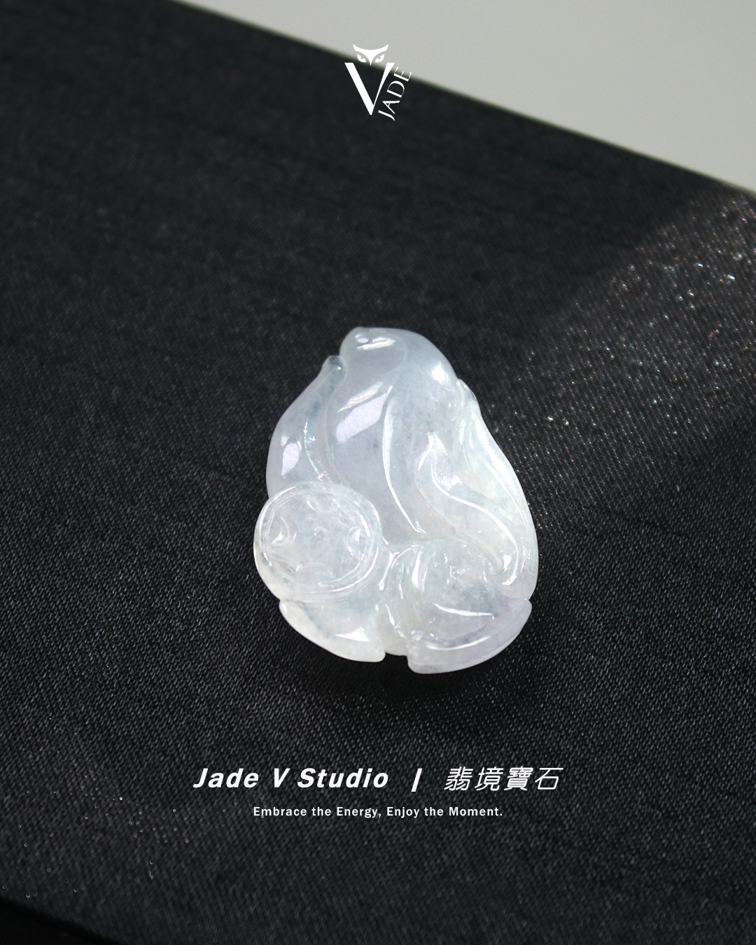 【JadeV｜翡境寶石】糯冰 紫羅蘭 九尾狐 翡翠
