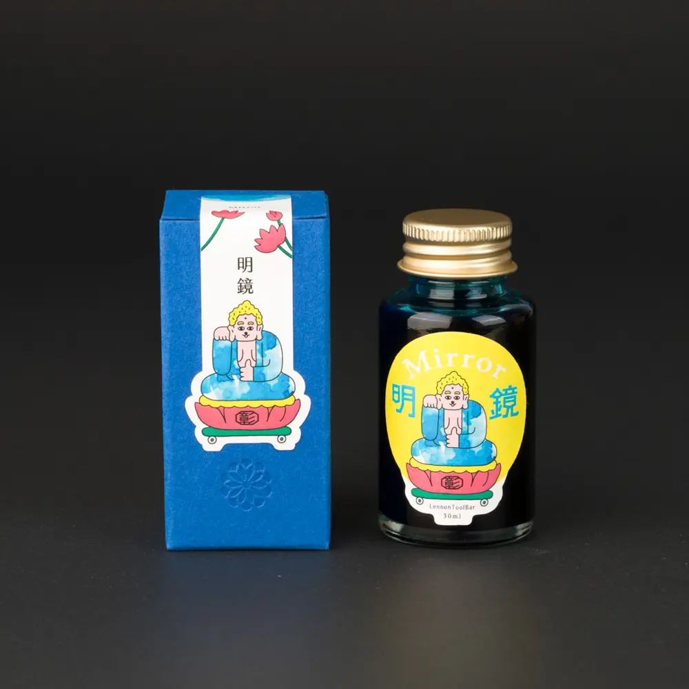 明鏡 台灣設計展 彰化 30ml 鋼筆用墨水｜藍濃道具屋 台灣