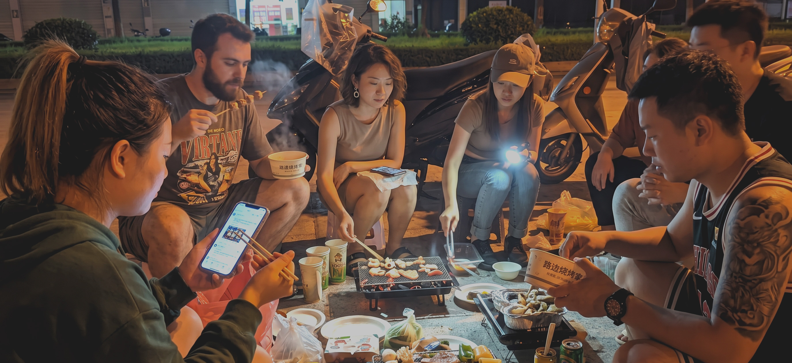 中秋烤肉聚餐