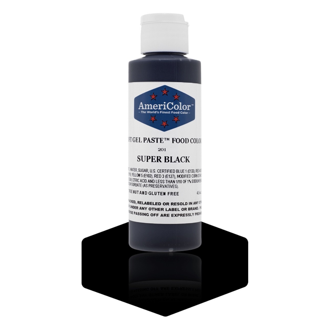 AmeriColor Soft Gel Paste Food Colour Super Black 128g