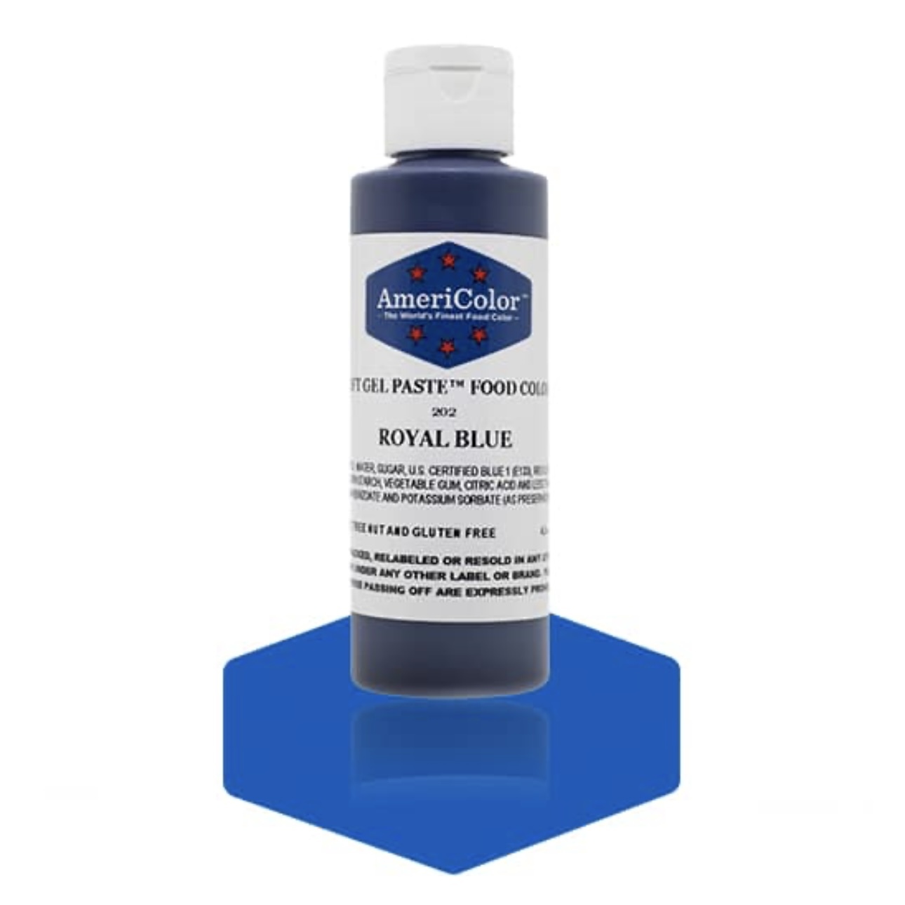 AmeriColor Soft Gel Paste Food Colour Royal Blue 128g