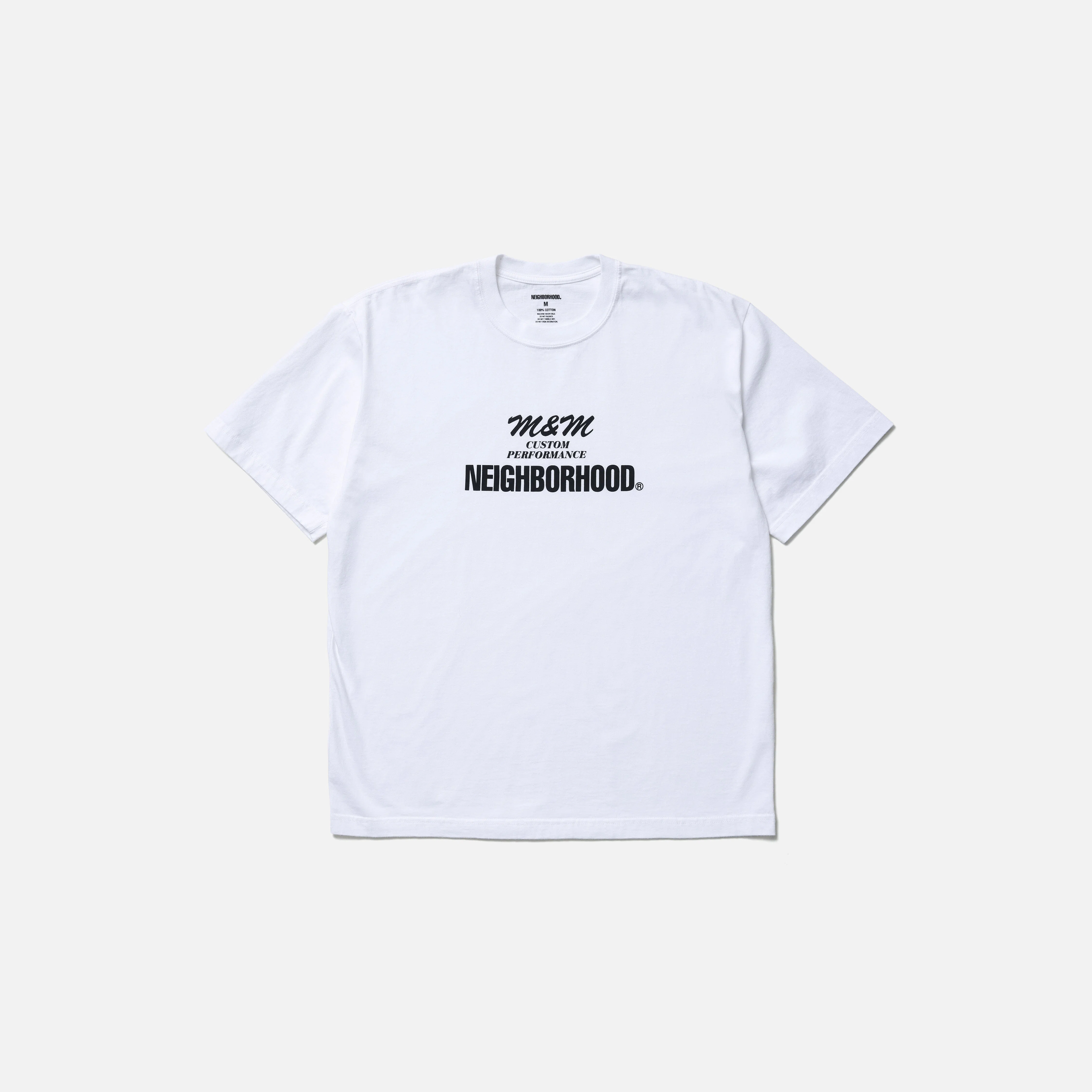 -(B3b02)-NEIGHBORHOOD X M&M CUSTOM PERFORMANCE . TEE SS-2 FW26 NBHD 聯名款 文字 星星短T-262PCMMN-ST02