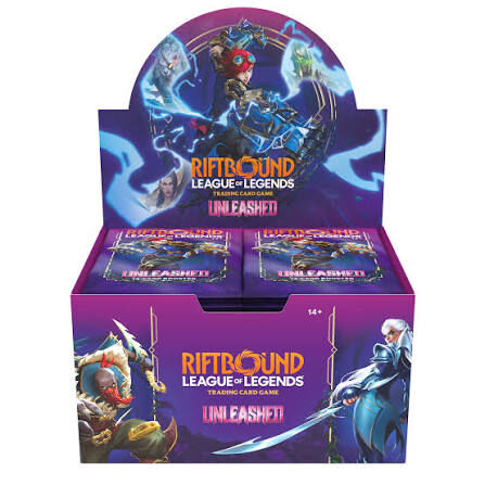 [預訂] [原箱] Riftbound: League of Legends TCG Unleashed Booster Display ($5700, 訂金$2500)