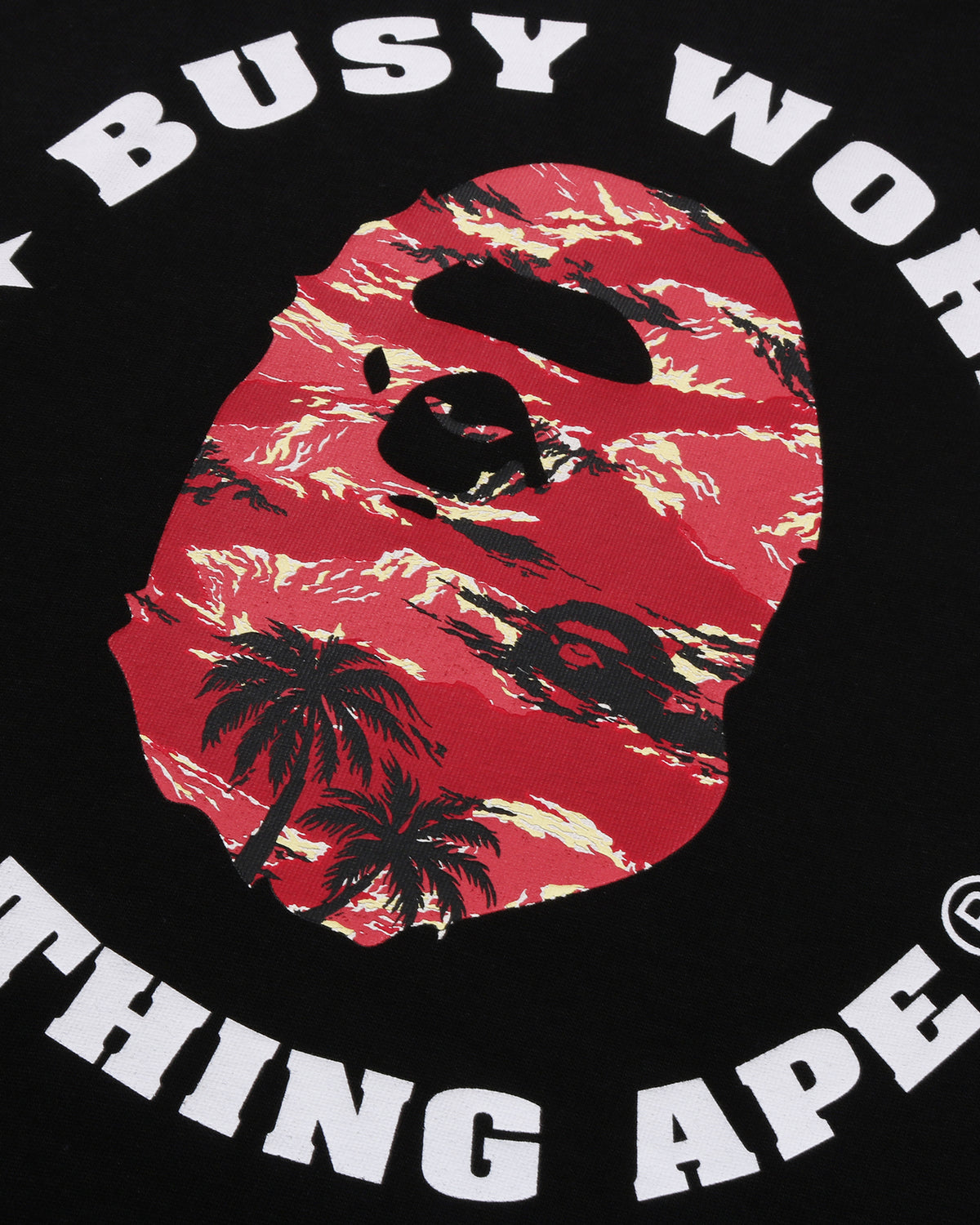 『超值優惠』2026SS A BATHING APE BAPE PALM TREE CAMO BUSY WORKS STA RELAXED FIT TEE 寬版 海灘 夏威夷 星巴克 LOGO 短T 現貨 1L30110319