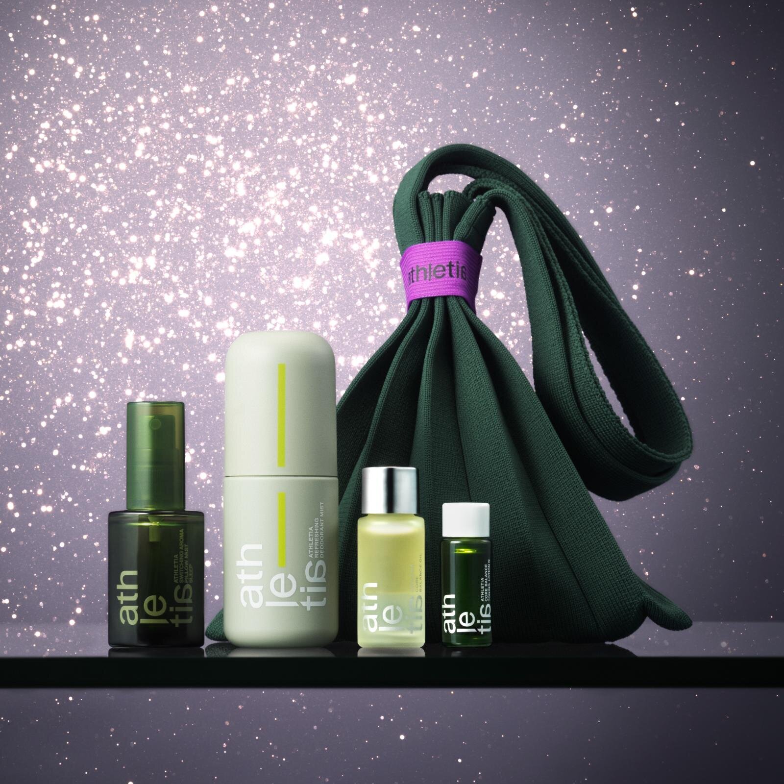 [限定] ATHLETIA Night Sleep & Refresh Care Holiday Kit 夜間睡眠煥發護理假日套裝 2026