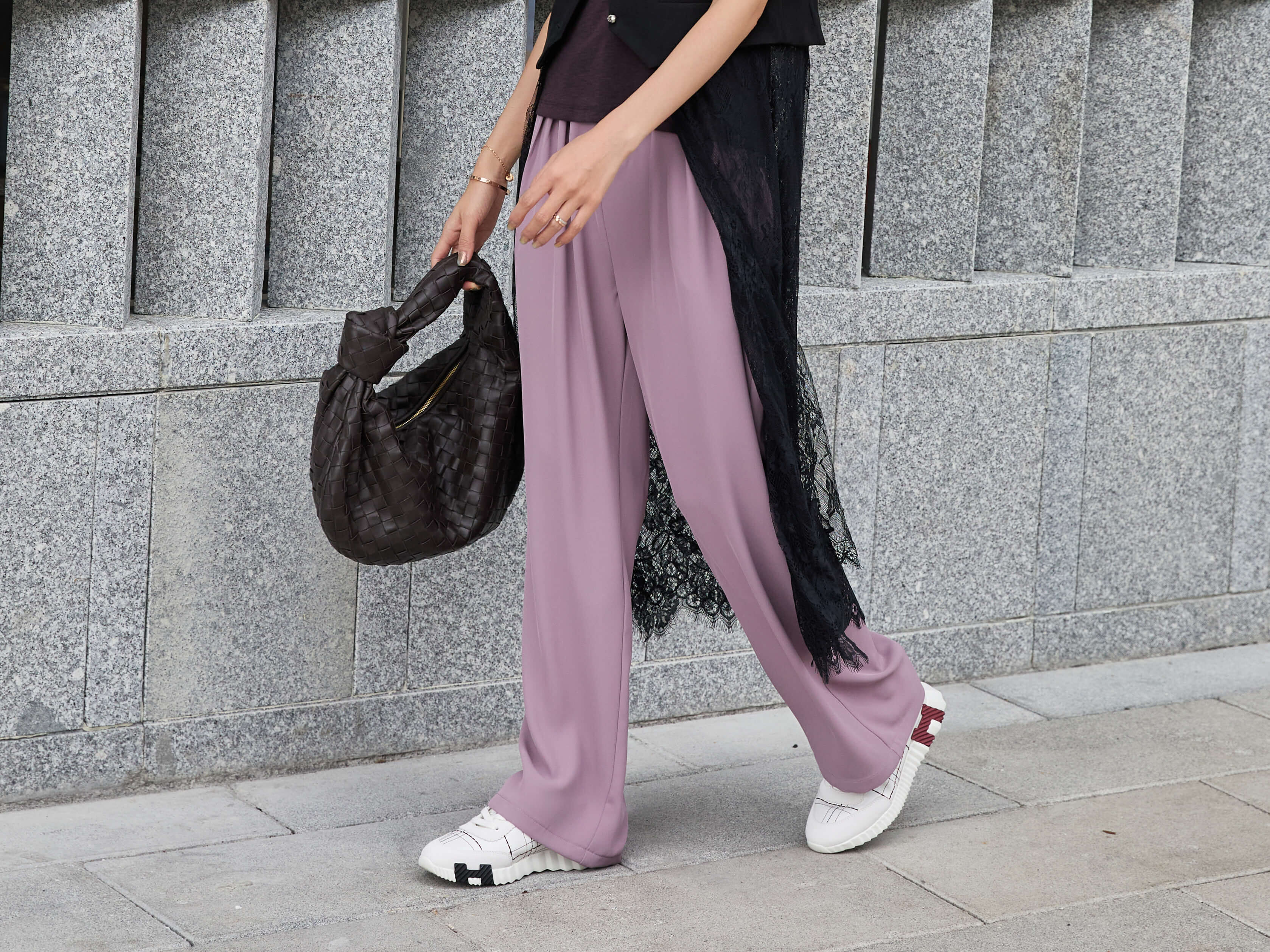 "Cool-To-Touch" Pleated Straight-Leg Pants_PT269L07