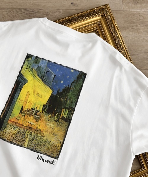 日本 Java 梵高 Art Print T-Shirt [jo1150093]