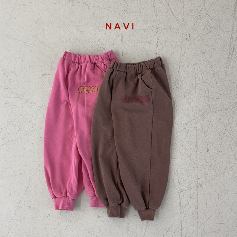 90-160 NAV FLYING縮口運動長褲 2色