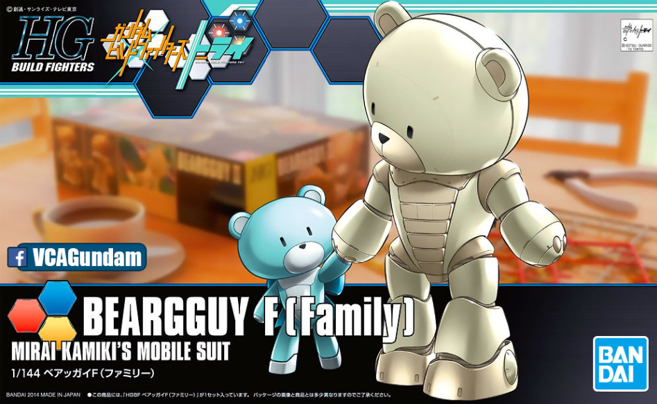 [Gundam Build Fighters Try] HG 1/144 BEARGGUY F