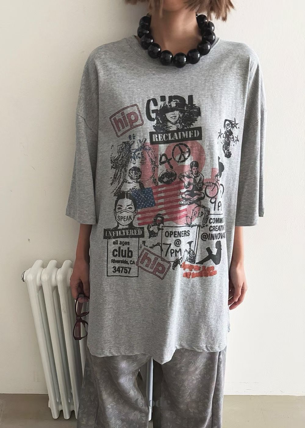 HIP短袖插圖T