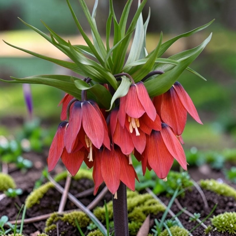 皇冠貝母｜紅色美人 Red Beauty｜1球