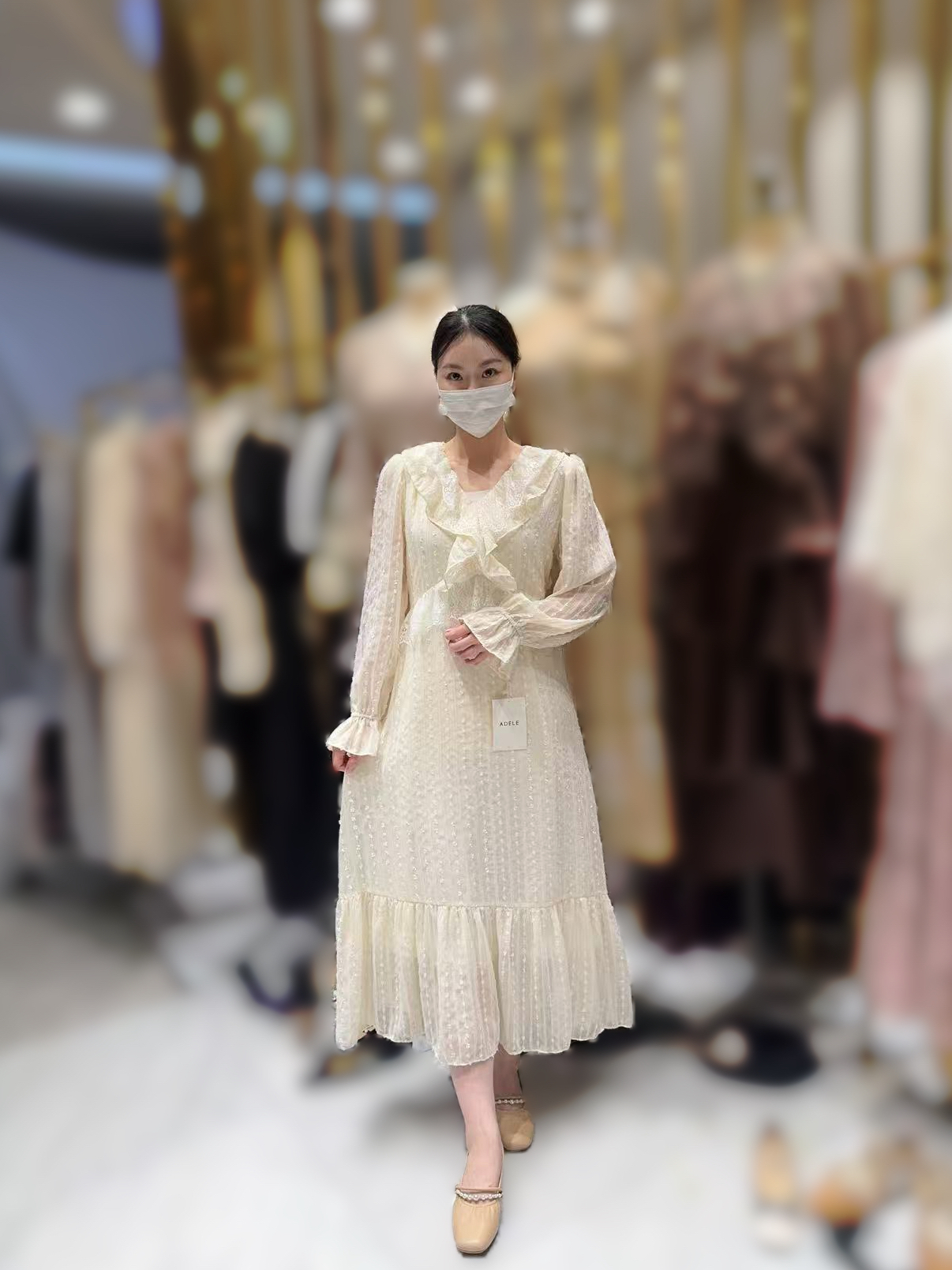 AD15 胸43 腰36hip52 長48 $899