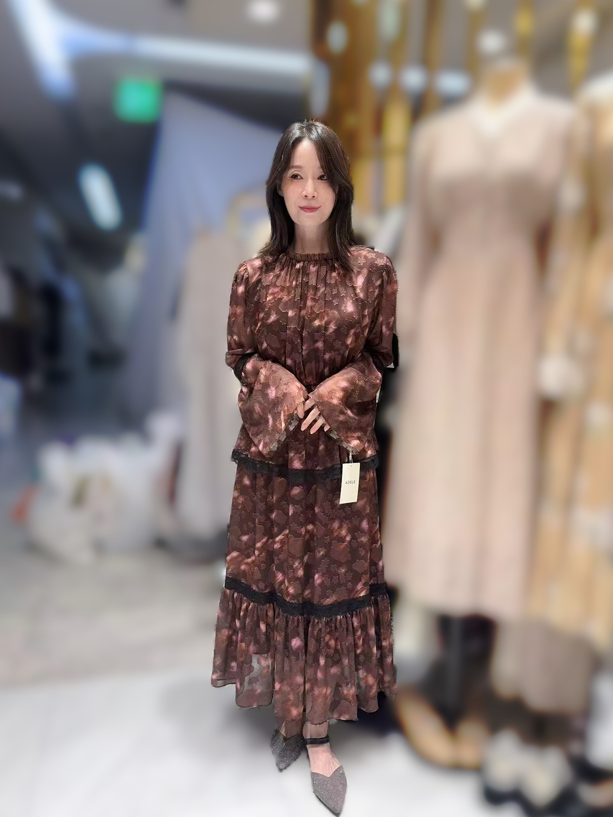 AD16 胸43 腰24-41 hip47長46 $969