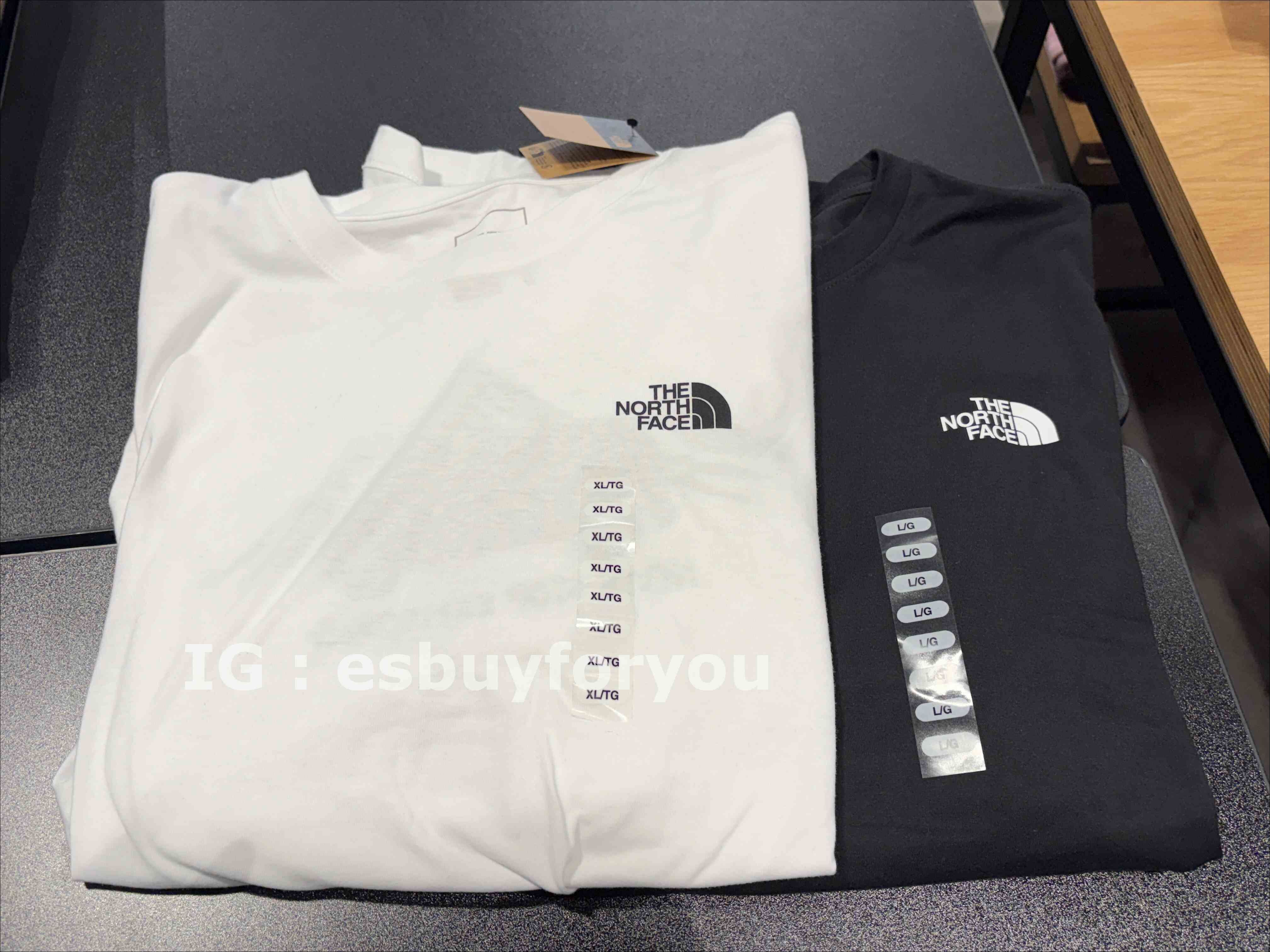 The North Face 男款 經典露營車 正反圖案 長TEE (2色)