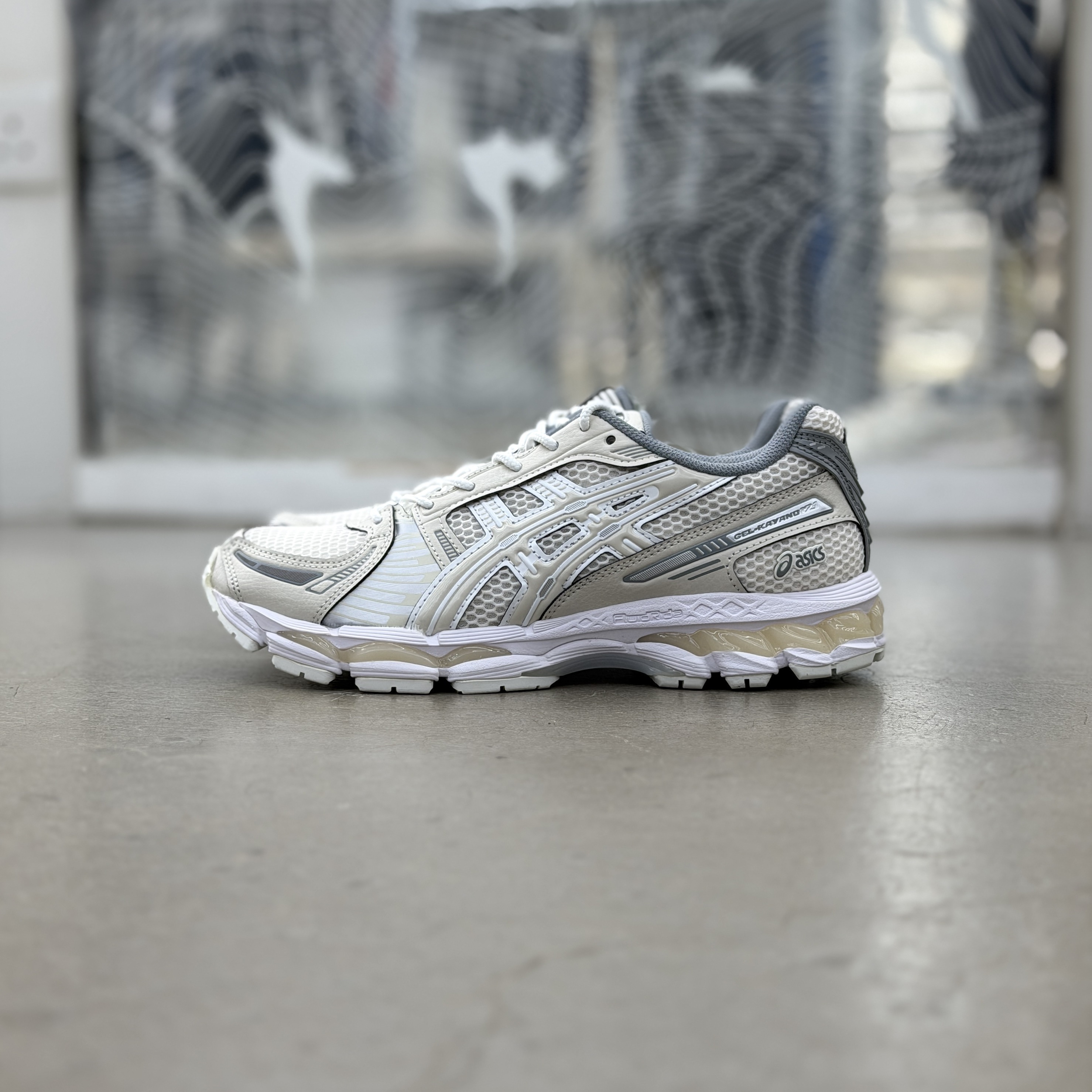 ASICS Gel-Kayano 12.1 Cream Smoke Grey | 1203A759-108