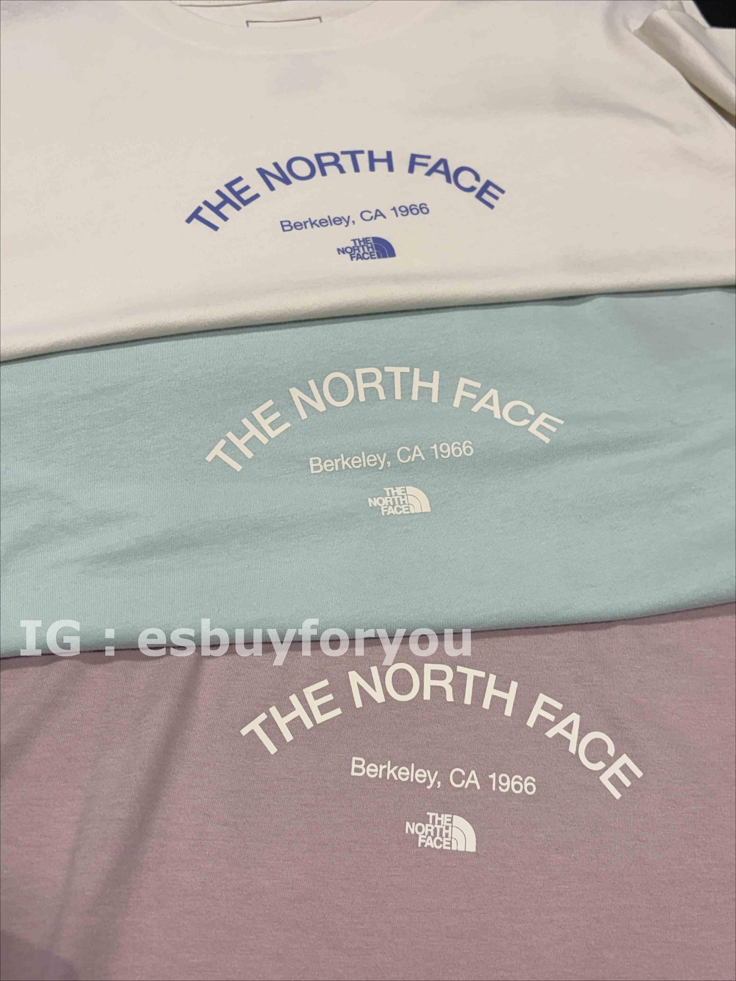 THE NORTH FACE 女大人 Berkeley字樣 短TEE (3色) (小寬版)