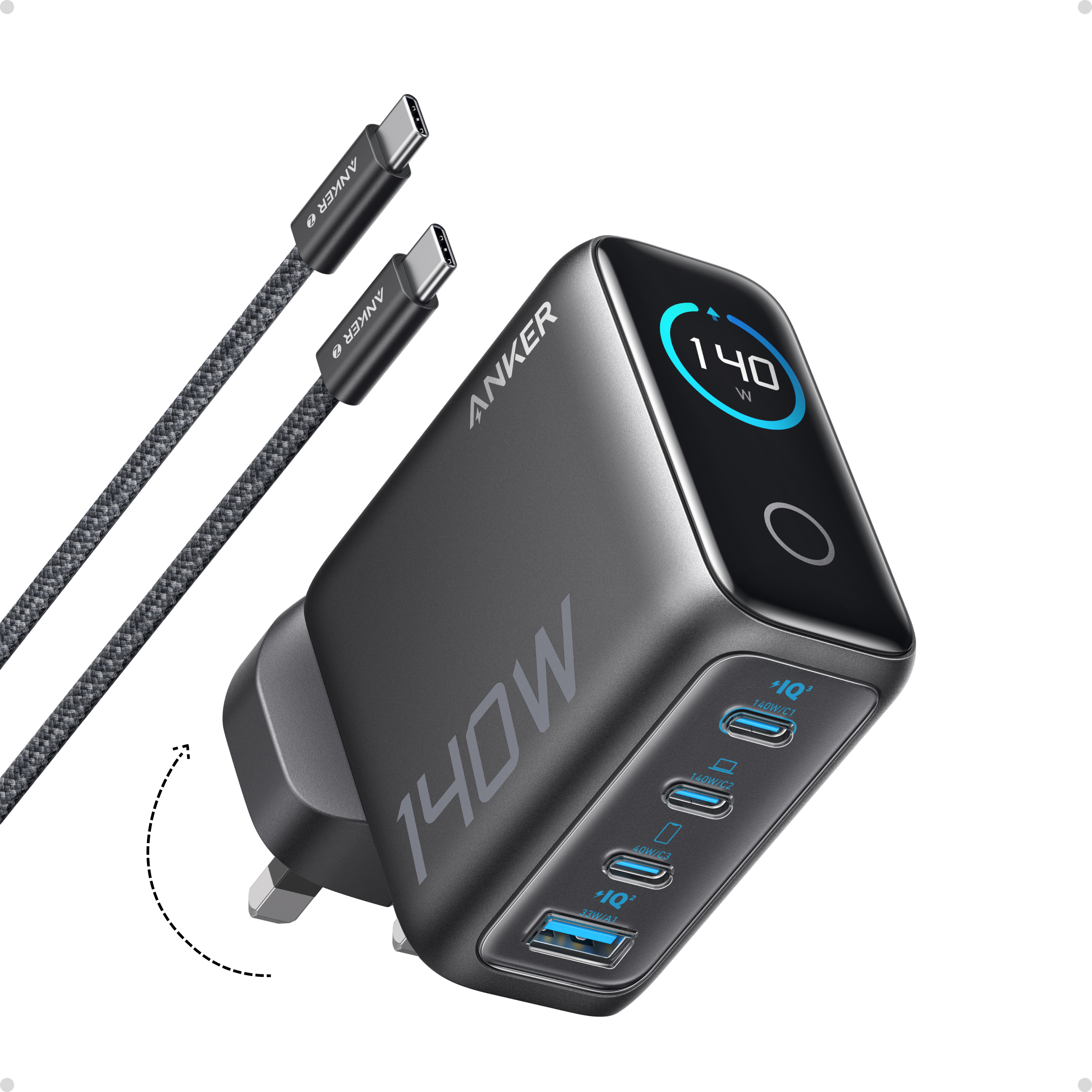 Anker Charger (140W) - B2697
