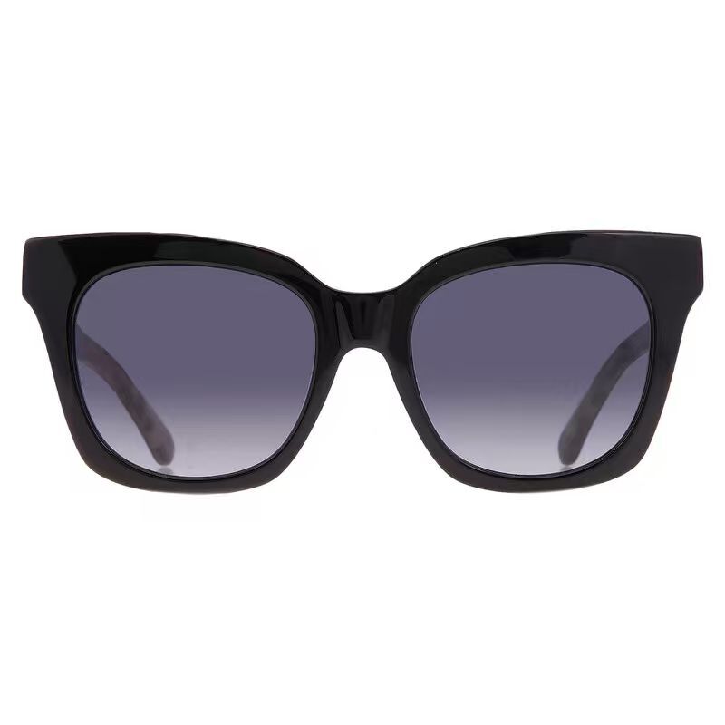 【預購】KATE SPADE N090554 女裝方框太陽眼鏡 (深灰漸變鏡片/琥珀紋鏡框)
