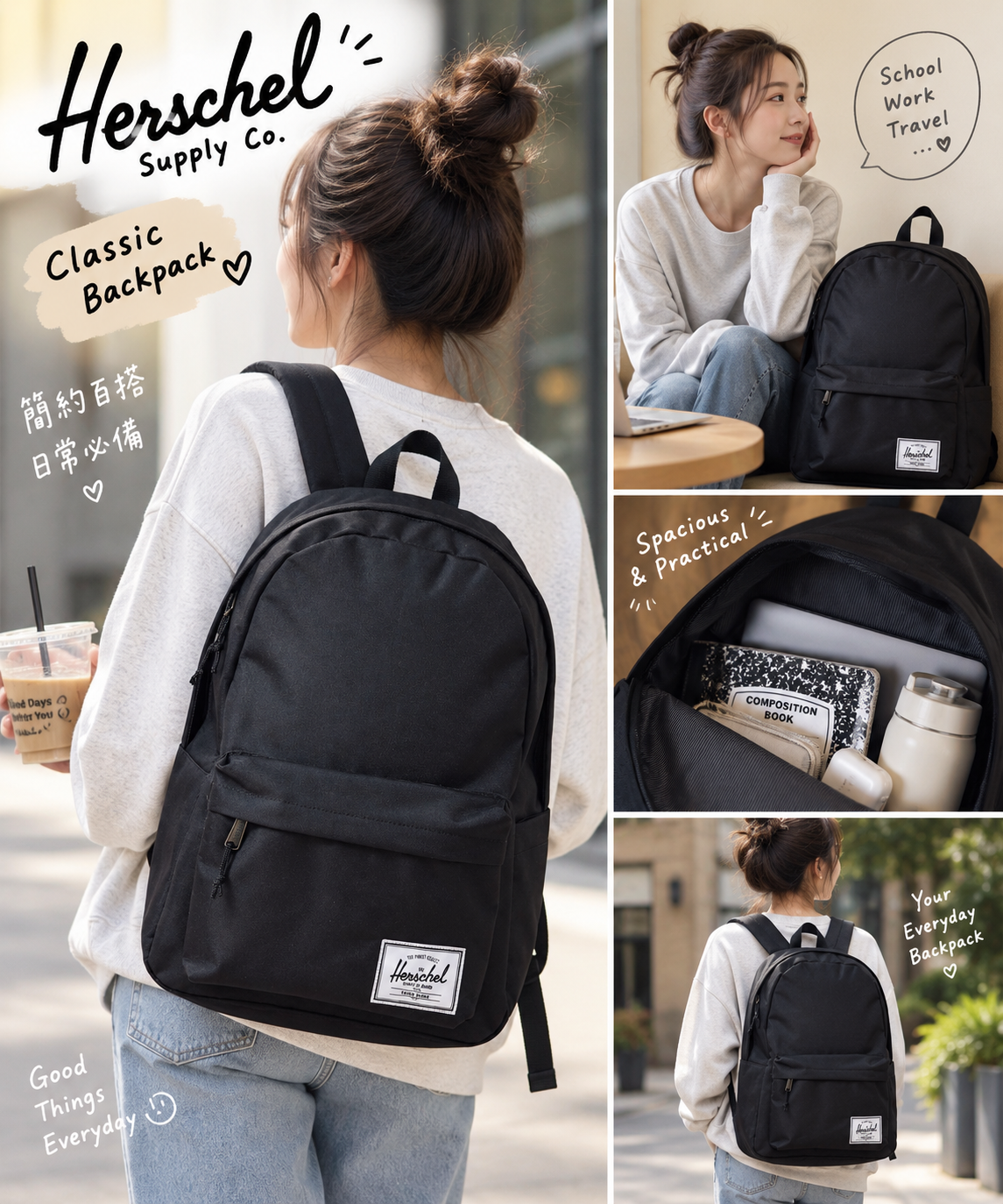 【預購】Herschel Supply Co. K090501 多功能背包