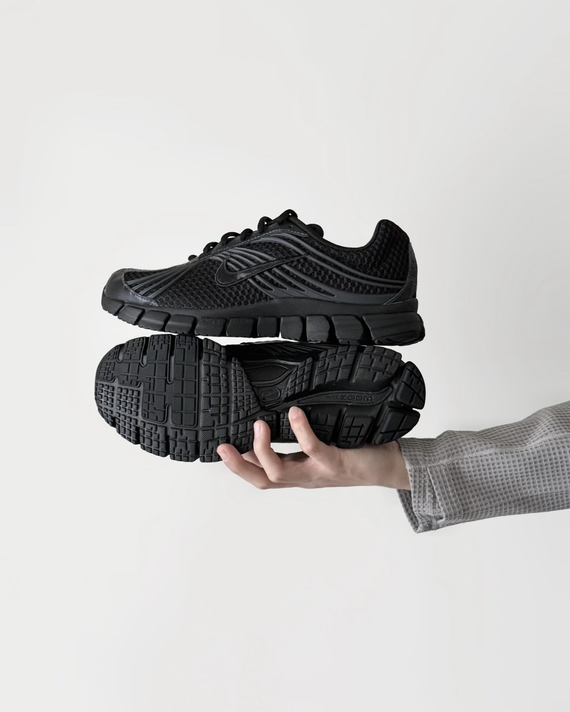 <帥爛..> NIKE ZOOM SKYLON 11 網布 氣墊 緩震 運動鞋 黑色