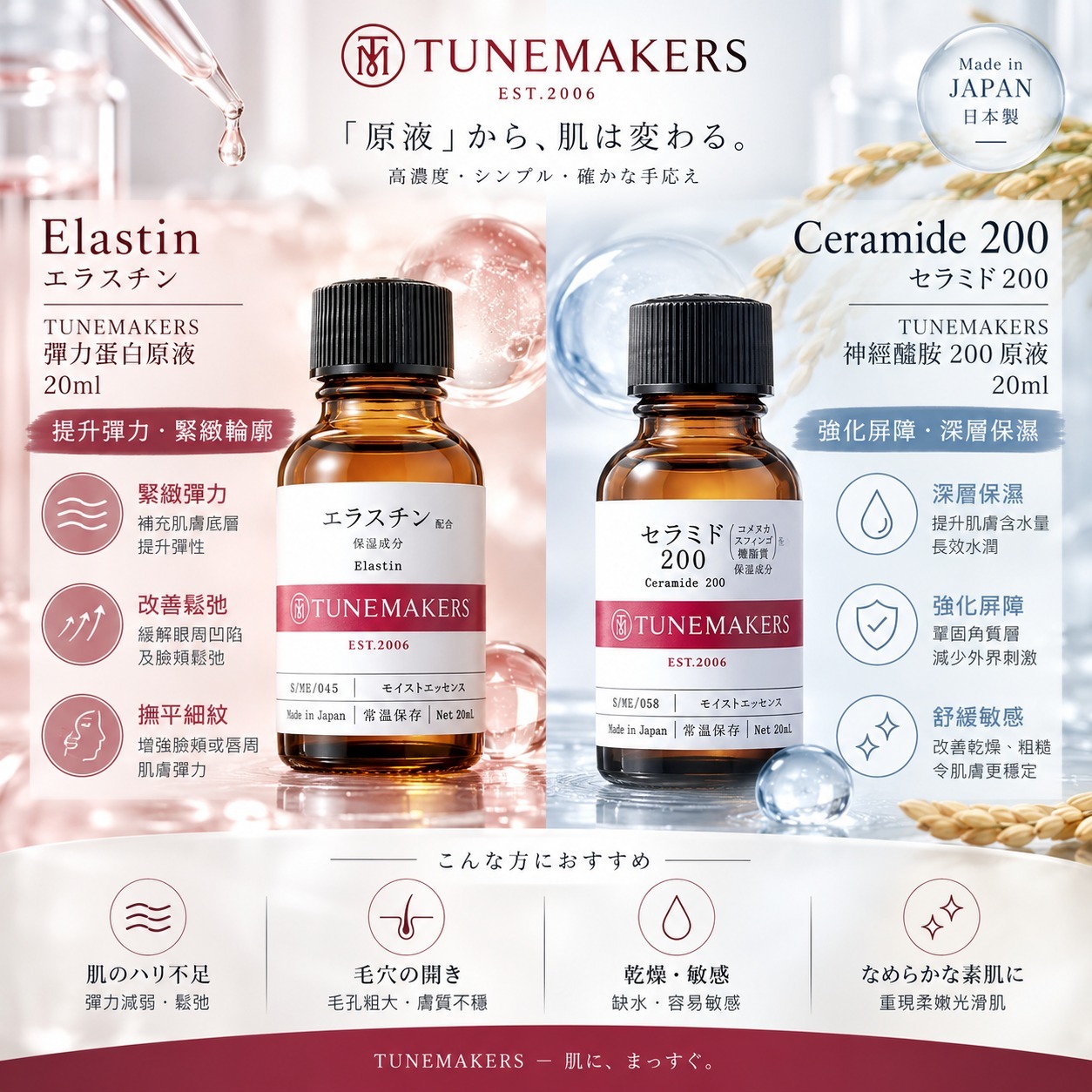 【預訂】TUNEMAKER JA072322 精華原液 20ml