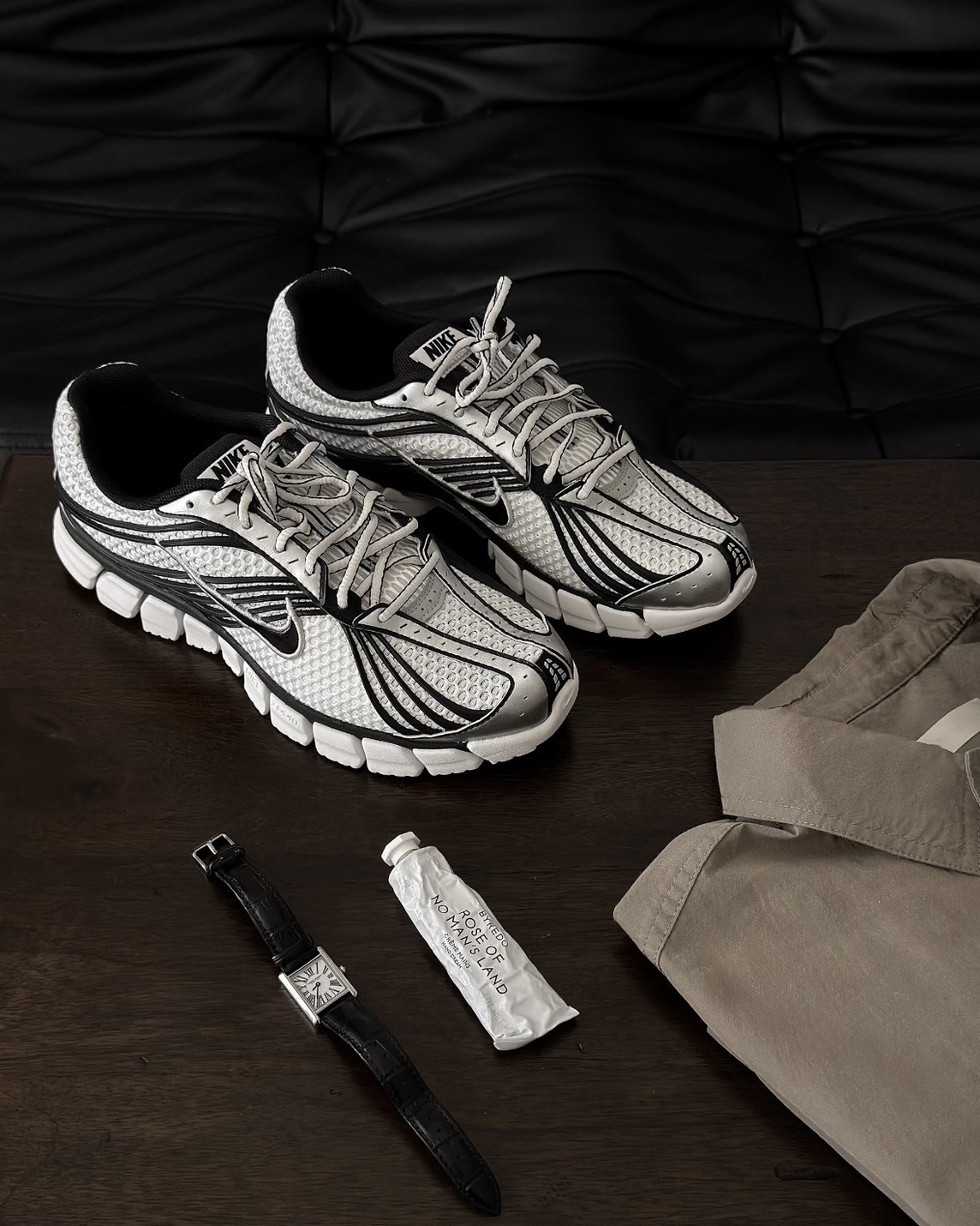 <帥爛..> NIKE ZOOM SKYLON 11 網布 氣墊 緩震 運動鞋 白銀