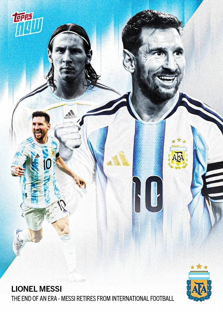 Lionel Messi - 2026 Argentina Topps NOW® - Card 1 終章之卡