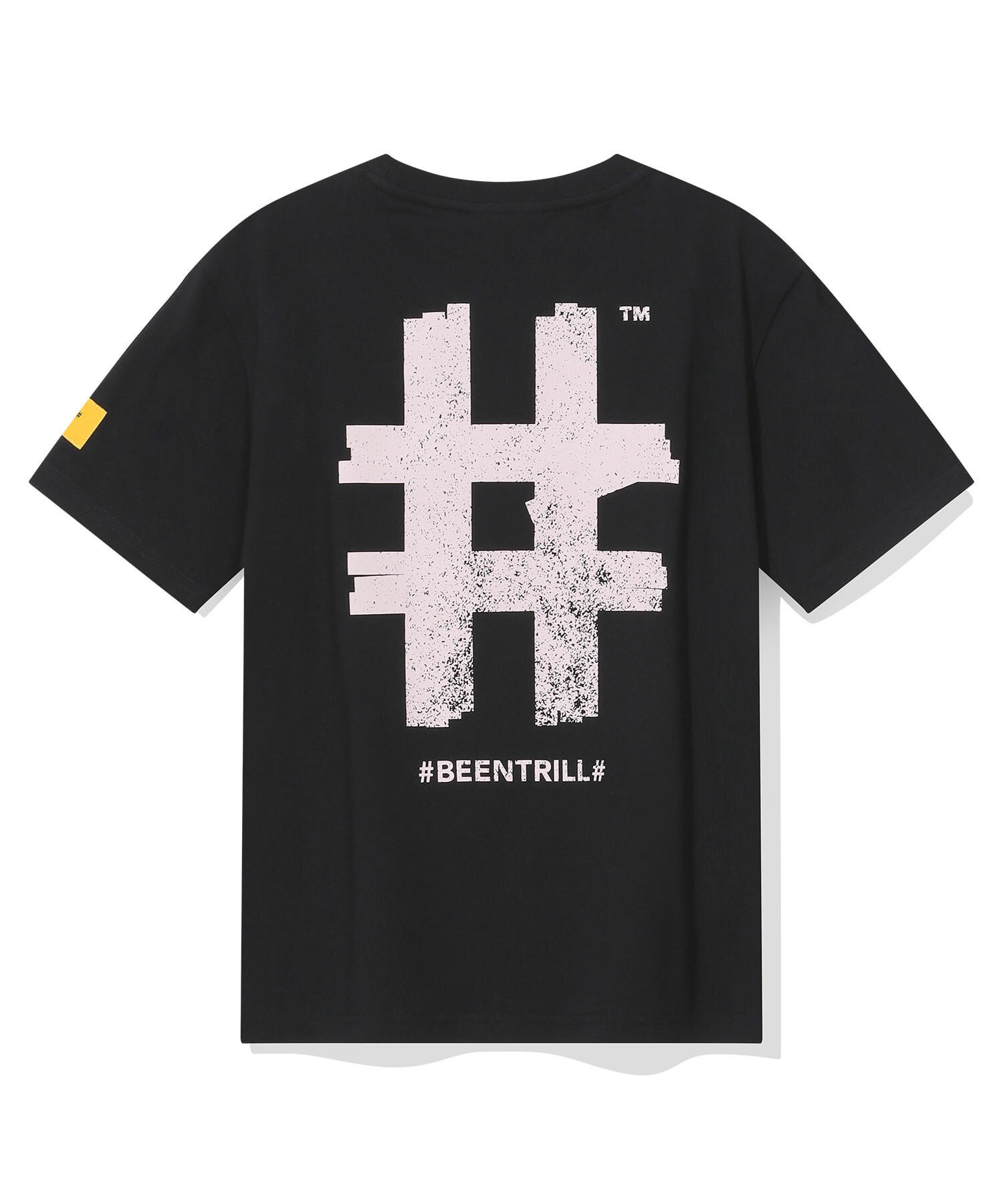 【韓國預購】 BEENTRILL ZKR090511 女裝Hashtag印花短袖上衣