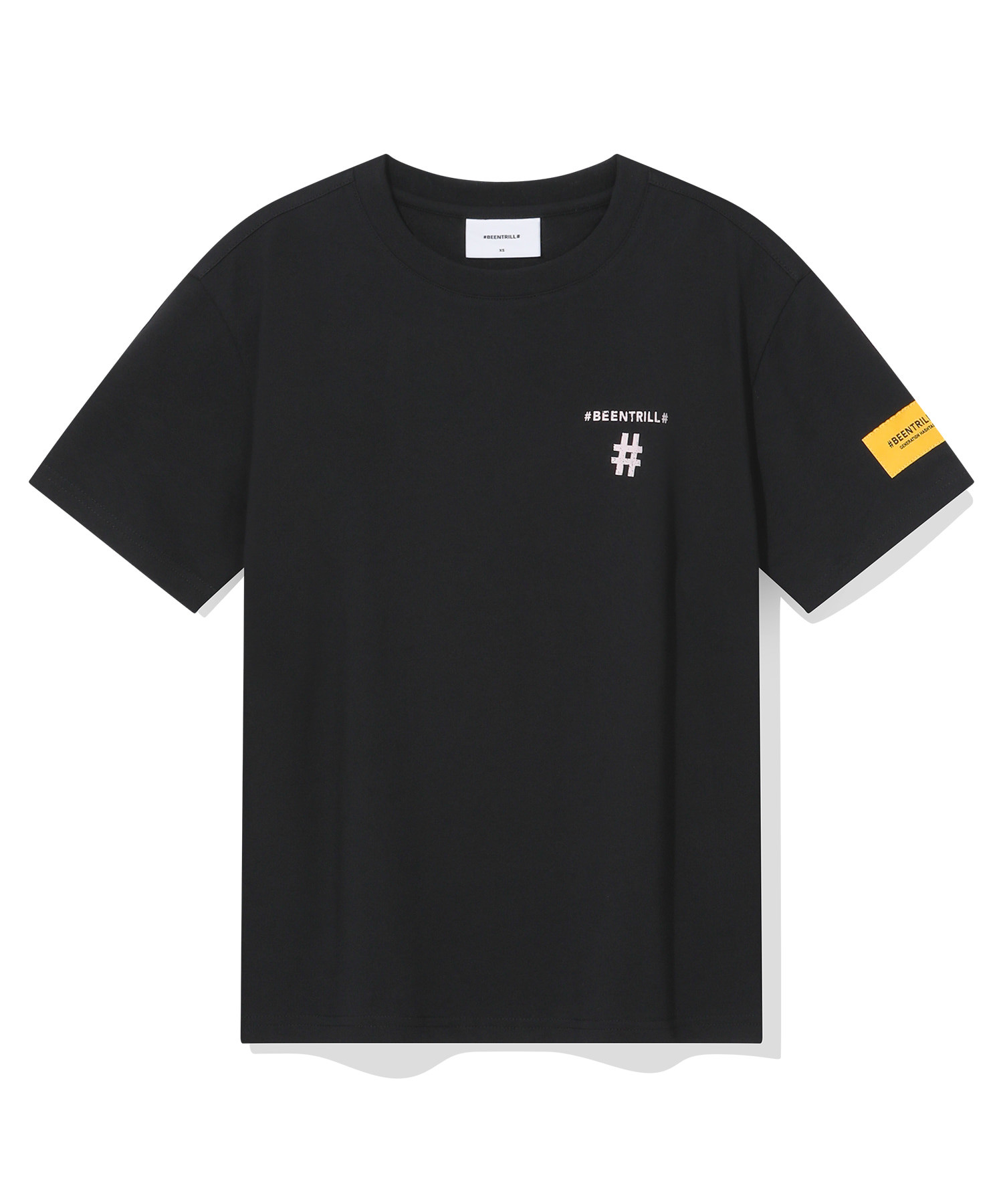 【韓國預購】 BEENTRILL ZKR090511 女裝Hashtag印花短袖上衣